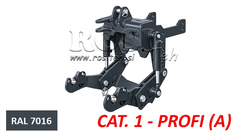 TIRANȚI FRONTALI UNIVERSALI CAT. 1 - PROFI AUTOMATIC PENTRU TRACTOR 800 KG