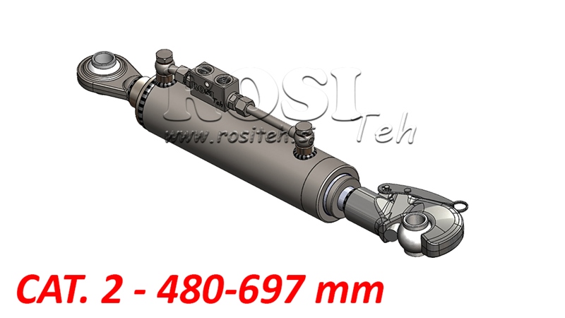 ΤΗΛΕΣΚΟΠΙΚΟ ΥΔΡΑΥΛΙΚΟ ΤΡΙΤΟ ΣΗΜΕΙΟ AUTOMATIC - CAT. 2 (45-95 HP) - 480-697 mm (25,4 mm)