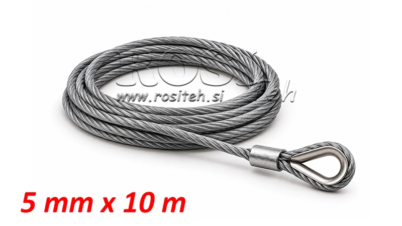 CABLU SINTETIC PENTRU TROLIU RS-3500 - 1585 kg