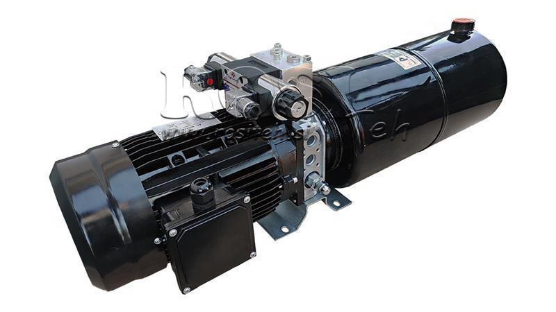 AGREGAT HIDRAULIC MINI 380V AC (2.2 kW) 120 bar - 8.0 cc - 11.2 lit/min - rezervor 12 lit