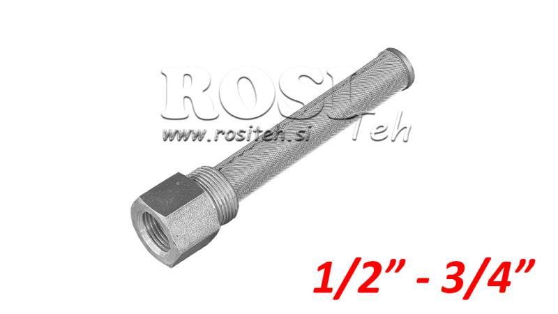 FILTRU ȚEVĂ HIDRAULIC 250u 1/2 - 3/4