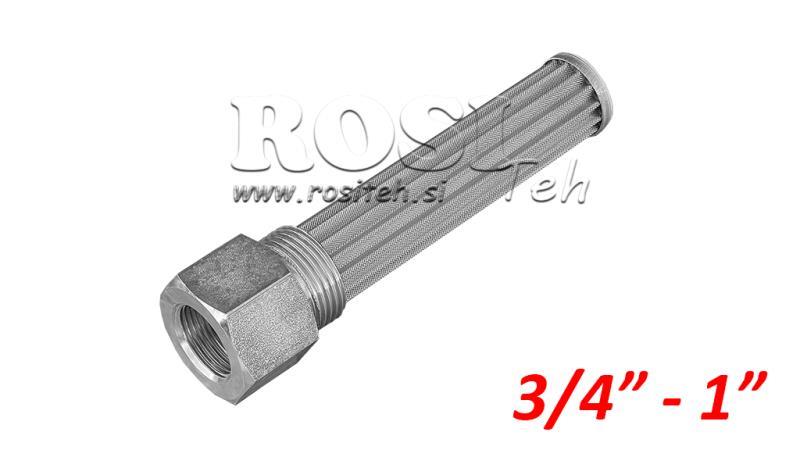 FILTRU PENTRU ȚEAVĂ HIDRAULICĂ 250u 3/4 - 1