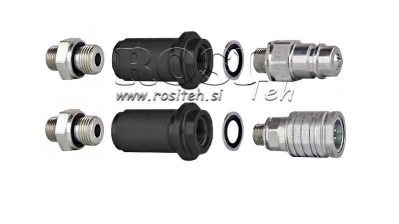 MANER PENTRU CUPLARE RAPIDĂ MARCA M22-1/2 NEGRU