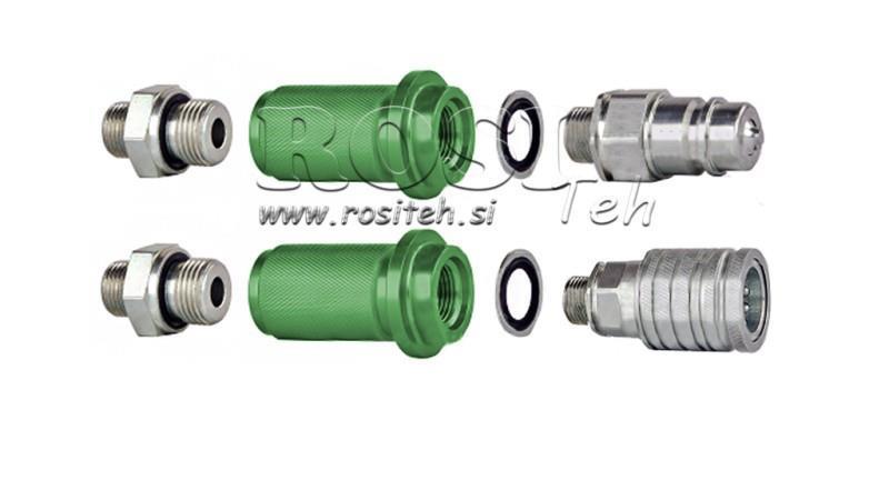 HURTIGKOBLING HÅNDTAG MARKERING M22-1/2 GRØN