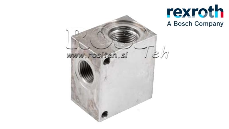 CARCASĂ PENTRU VALVĂ HIDRAULICĂ 2-WAY REXROTH 1 150-LIT