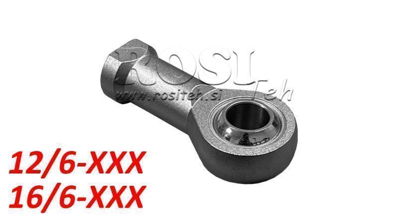 DI MONTERING FOR PNEUMATISK SYLINDER PCAI 12/6-16/6 (M6x1)