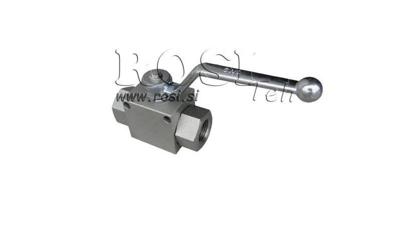 VALVĂ HIDRAULICĂ DE ÎNCHIDERE RS2 3/8 - 500BAR - 35 lit