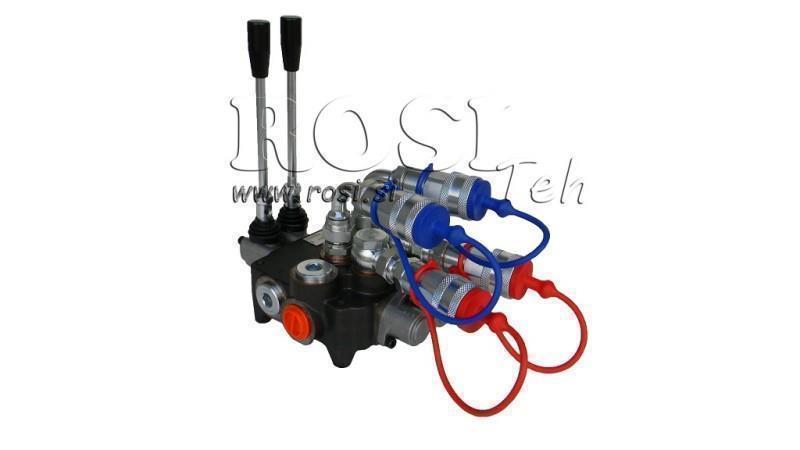 VALVĂ HIDRAULICĂ 2xP80 EXPANSIUNE