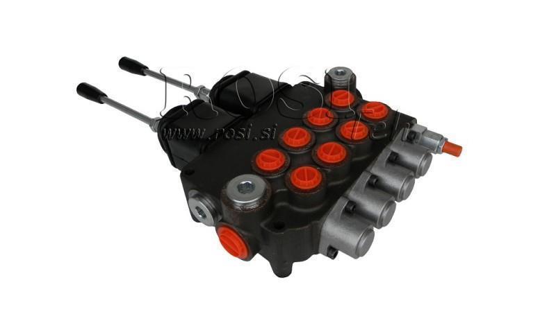 VALVĂ HID. 4xP80   2x JOYSTICK