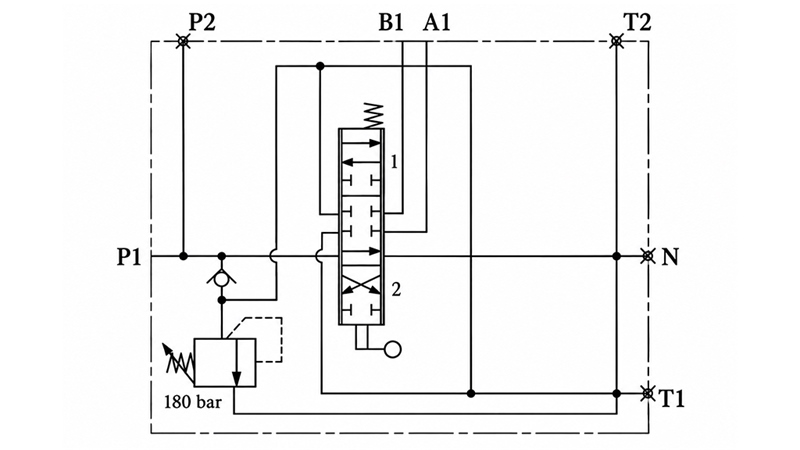 MANUAL SUPAPĂ HIDRAULICĂ MONOBLOC 1xZ50