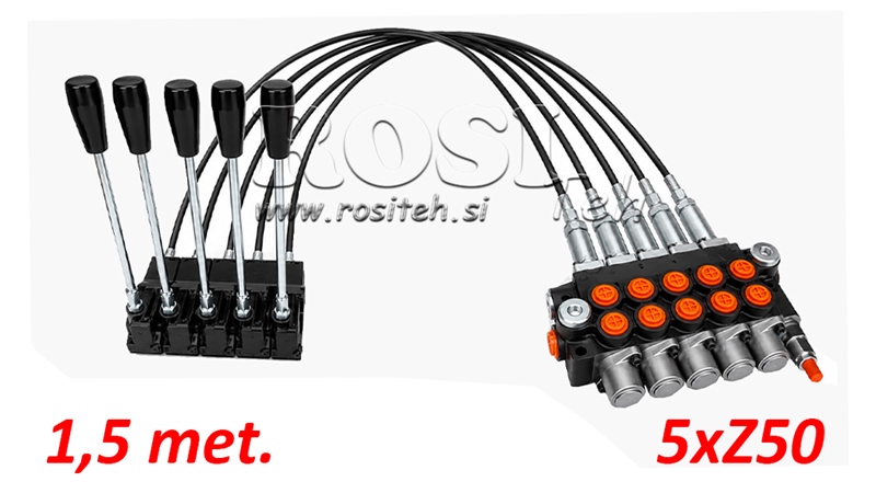 KIT 5xZ80 + JOYSTICK 1 POZIȚIE L1500