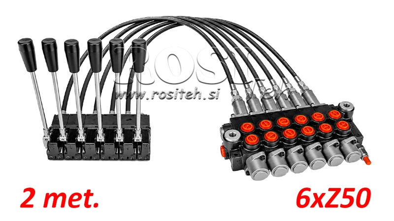 KIT 6xZ80 + JOYSTICK 1 POZIȚIE L2000