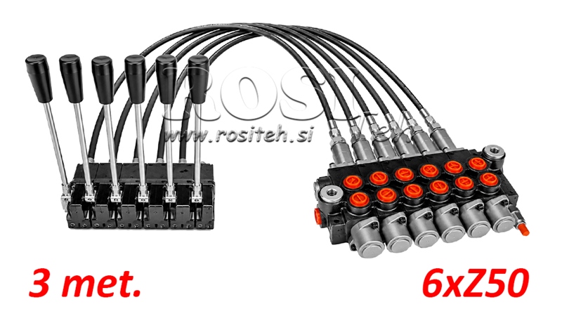 KIT 6xZ80 + JOYSTICK 1 POZIȚIE L3000