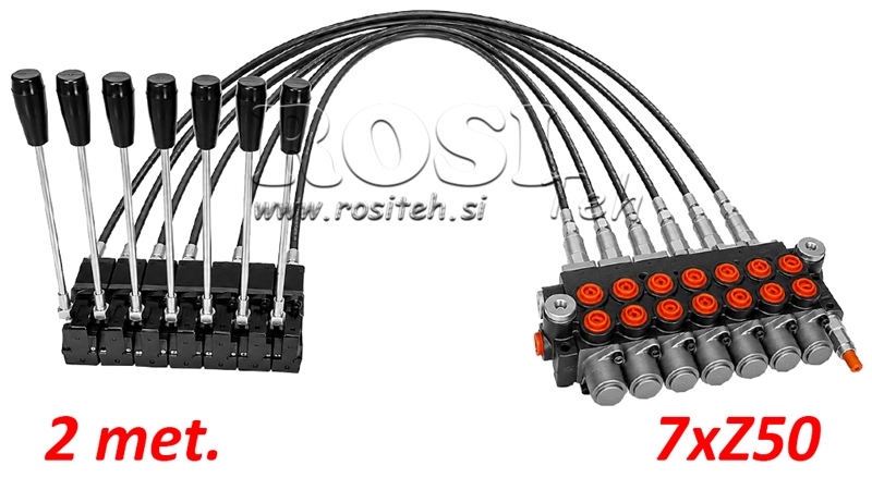 KIT 7xZ50 + JOYSTICK 1 POZIȚIE L2000