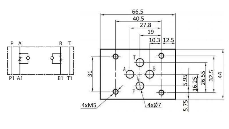 REGULATOR DE FLUX CETOP 3 INLET