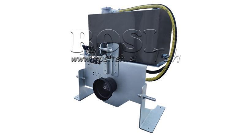 AGREGAT HIDRAULIC PENTRU TRACTOR CU O CAPACITATE DE 100lit DEBIT 53lit/min 4XP80