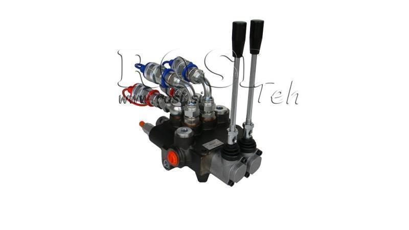 VALVĂ HIDRAULICĂ 2xP80 EXPANSIUNE