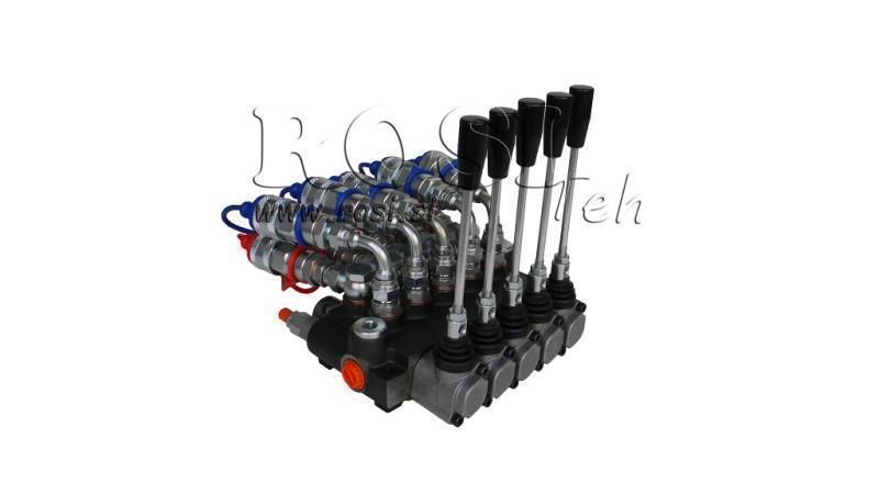 HYDRAULISK VENTIL 5xP40 EKSPANSJON