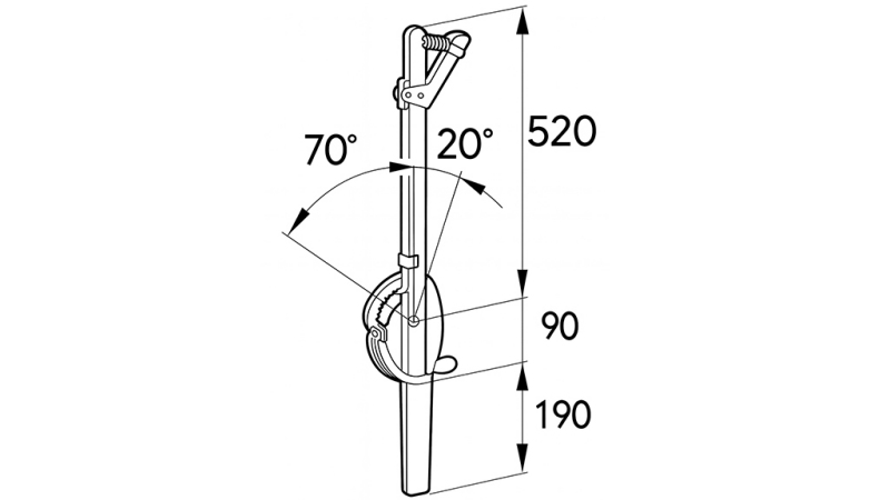 MANIGLIA DEL CARICATORE