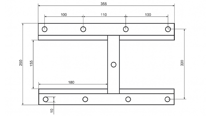 FLAPĂ DE RIDICARE BASCULATOR PIKOLICE 250X335 PENTRU CEREALE