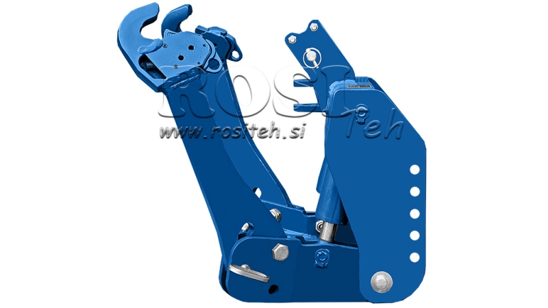 UNIVERSAL KIT FRONT HYDRAULICS 2KAT FOR TRACTOR 1500KG - BLUE (RAL 5017)