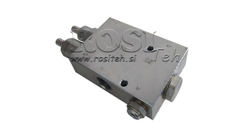 VALVĂ DE VITEZĂ DUBLĂ CUBE HI-LO VABP , G 3/4