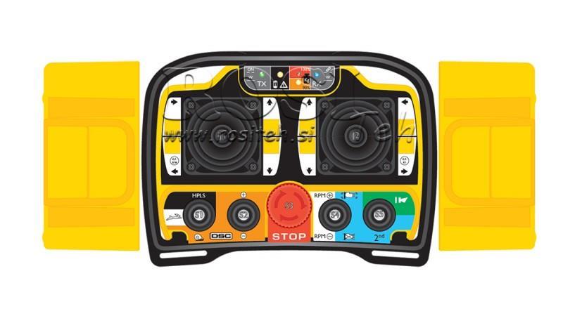 CONTROL RADIO DE LA DISTANȚĂ - PROPORȚIONAL - ZEUS2 B2 10016 Plus