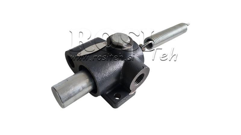 VALVĂ DE DESCĂRCARE FINALĂ 1/2 - NORMAL DESCHIS - ECO