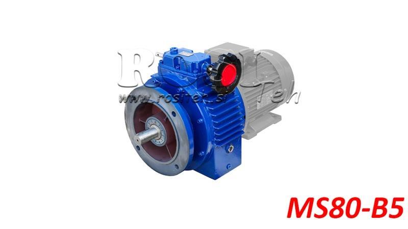 REDUCȚIE VARIABILĂ UDL PENTRU MOTOR ELECTRIC MS80-B5