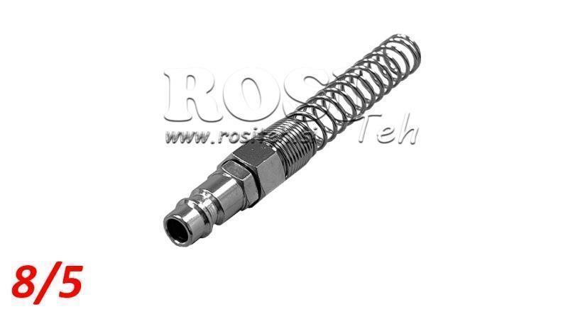 PNEUMATIC QUICK COUPLING MALE SPRING 8/5 - DN7.2