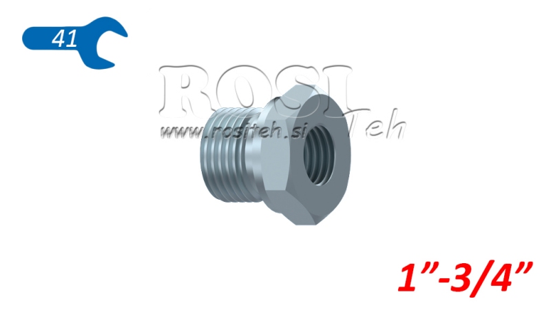 ADAPTATOR HIDRAULIC MASCUL-FEMEIE 1-3/4