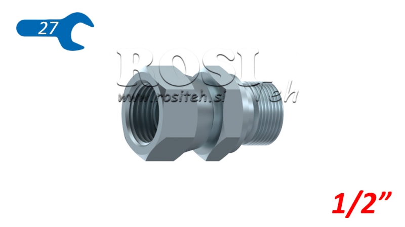 NUT CU ÎNCHIDERE HIDRAULICĂ DUBLĂ 1/2
