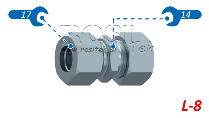 HIDRAVLIČNI PRIKLJUČEK FITING NZ
