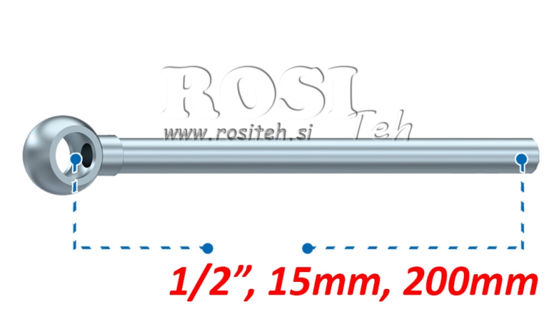 RACORD TIP OCHI (BANJO) 1/2 200mm