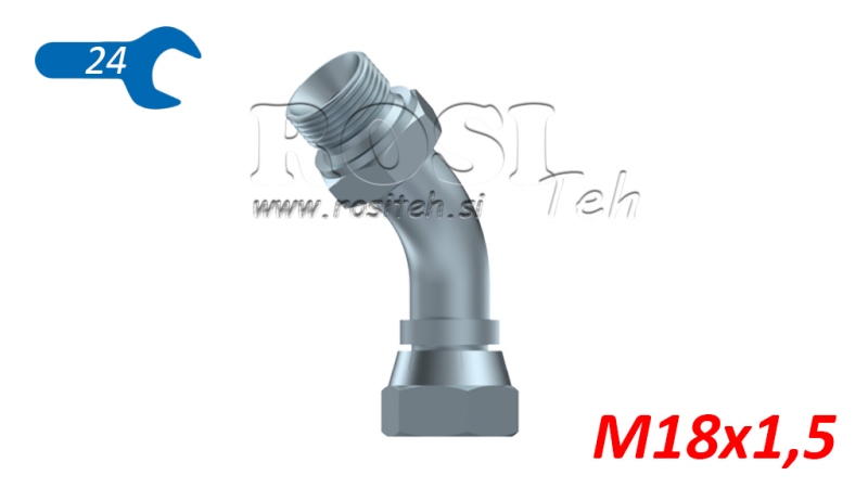 HYDRAULISK ANSLUTNING FITTING NZ