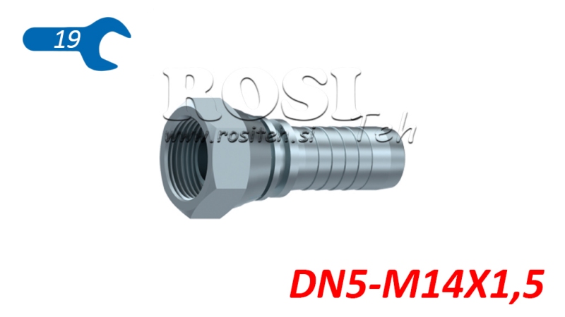 CONEXIUNE HIDRAULICĂ BSP FEMELĂ DN5-M14X1,5