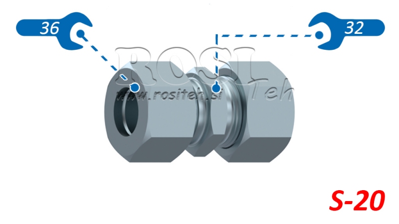 HIDRAVLIČNI PRIKLJUČEK FITING NZ