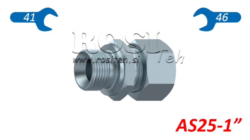 COT HIDRAULIC DUBLU CU NUT AS25-BSP1