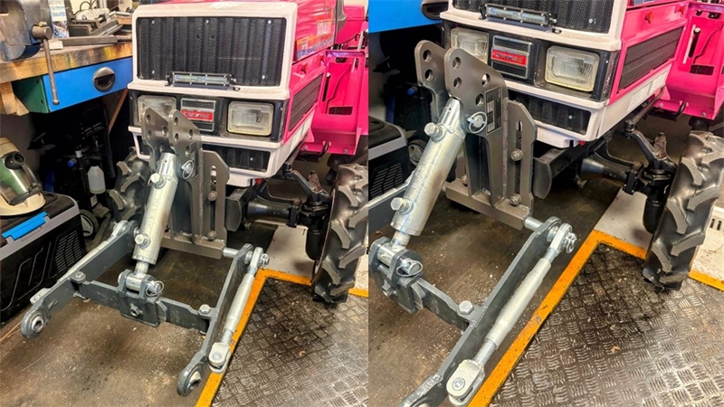 TIRANȚI FRONTALI UNIVERSALI CAT. 1 - ECO PENTRU TRACTOR