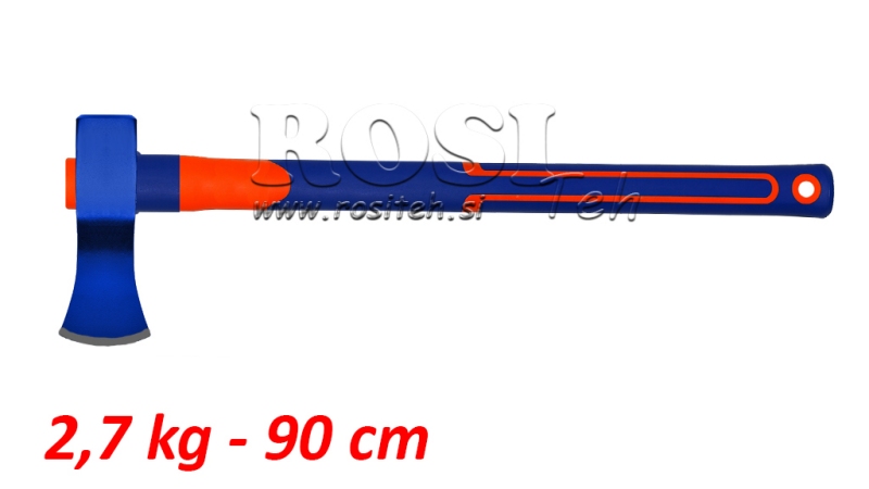 TOPOR PENTRU DESPICAT LEMNE CU MÂNER DIN CARBON - A621 2,7 kg - 90 cm