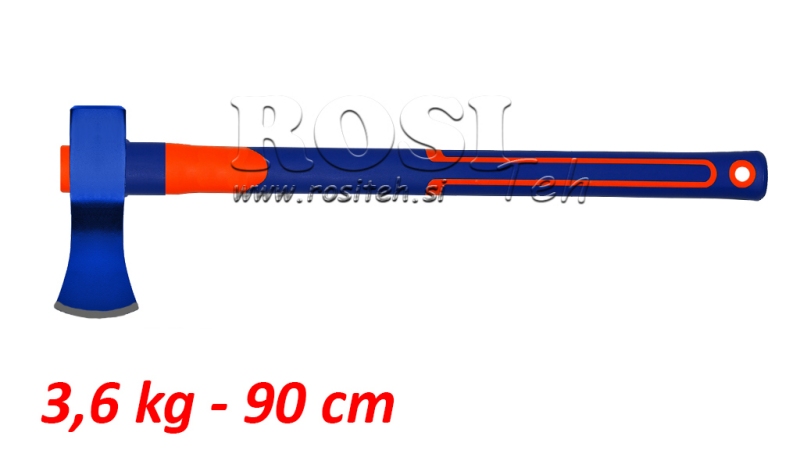 TOPOR PENTRU DESPICAT LEMNE CU MÂNER DIN CARBON - A621 3,6 kg - 90 cm