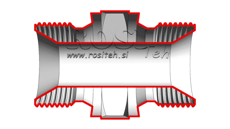 VANĂ HIDRAULICĂ DUBLĂ BSP M24X1,5