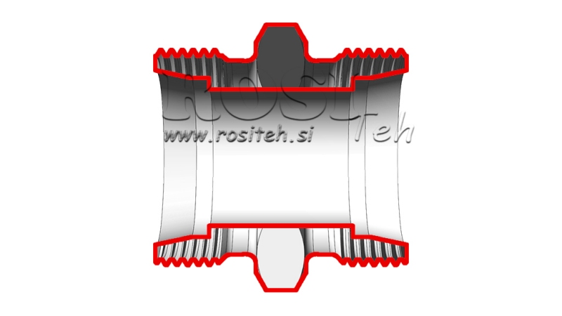 CILINDRU HIDRAULIC DUBLU ACȚIONARE DS12