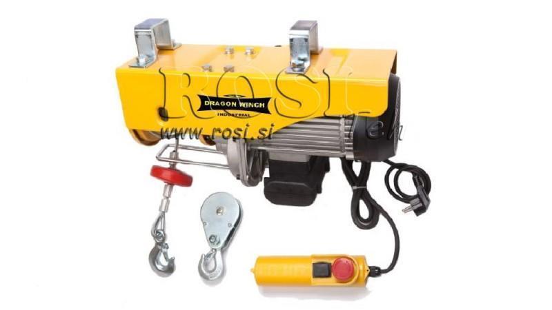 WINCH ELECTRIC 230 V DWI 125/250 kg
