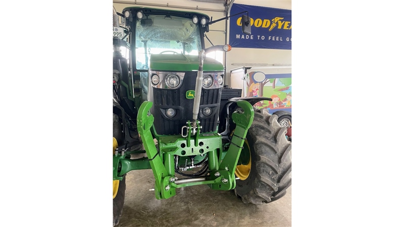TIRANȚI FRONTALI UNIVERSALI CAT. 2 PENTRU TRACTOR 1500 KG - VERDE (RAL 6001)