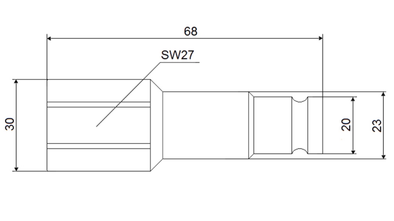 CUPLARE RAPIDĂ EXCAVATOR FFH MASCUL 1/2 UȘOR