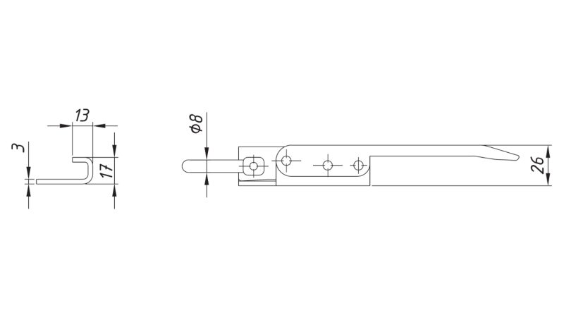 ÎNCHIDERE LATERALĂ TIP EXTRA ECO