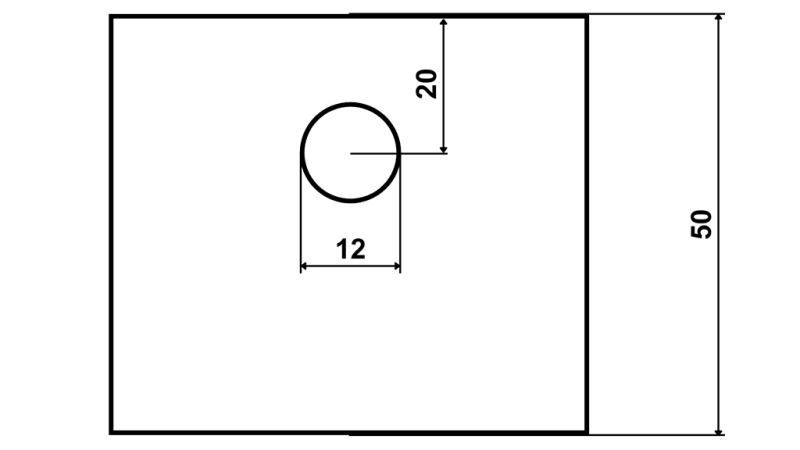 FLANȘĂ PENTRU SUDURĂ 50x65x50