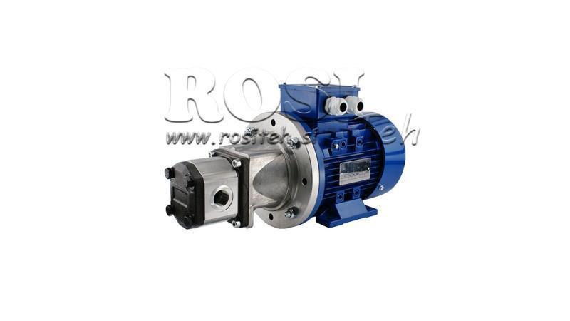 HYDRAULIC PUMP ASSEMBLY GROUP 1 5.8 ccm ELECTRIC MOTOR 2.2 KW (flow = 8.2 liters/min)