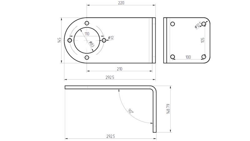 DEȚINĂTOR MULTIPLICATOR MALE - dimensiuni
